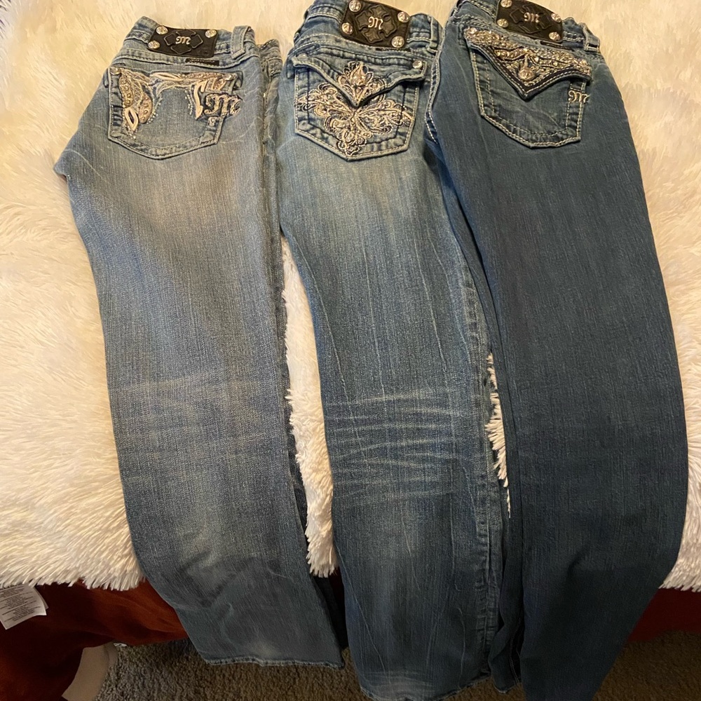 Miss Me jeans. Size 25/26.